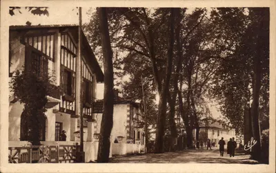 Barbotan-les-Thermes — A Estrada para Cazaubon — Editor: Libbauche frères, n°623