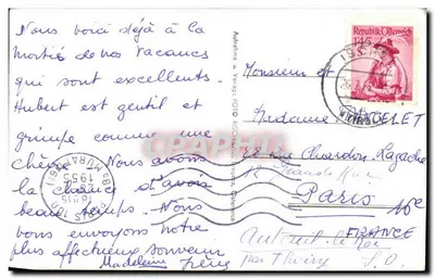 Igreja do Fimbertal — Tirol — editor Rischbieth, n° 5503 — Verso