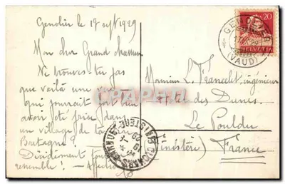 Genolier — uitzicht van de straat — G.E.A. 5199 — Achterkant