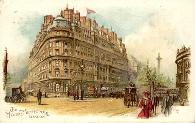 Hotel Metrópole — Londres — editor P.D.R.