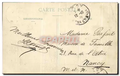 Albi - Catedral - Praça Ste Cécile — B. Alexandre, n°13 — Verso