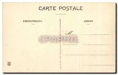 Toulouse — Bazylika św. Serwina, południowy krzyżowiec i dwa ostatnie piętra dzwonnicy — Wydawnictwo Labouche Frères, Toulouse — Rewers