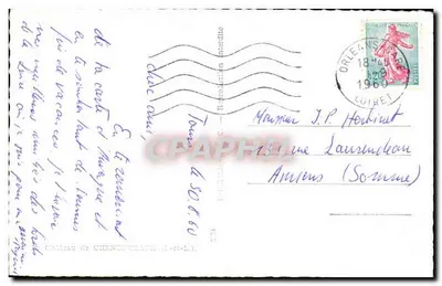 Zamek Chenonceau — Reprodukcja zabroniona — Wydawca C.P.A.P.H.I. — Rewers