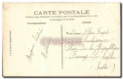 Ballon (Sarthe) — Vista General — Richard, Tabacs, Ballon — Reverso
