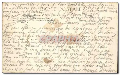 Dieppe - Het oude kasteel en de grachten — Uitgever ELD, n° 29 — Achterkant