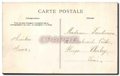 BREUILPONT — Os bordos do rio Eure — E. GRATEAU, Pacy-sur-Eure — Verso