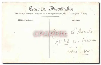 Tours z lotu ptaka — Bazylika św. Martyna — G B 79 — Wydawca: Grand Bazar de Tours — Rewers