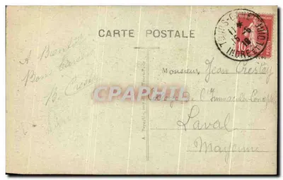 Rochecourbon (I.-et-L.) — A Pierre Tombée — A.P. — Verso