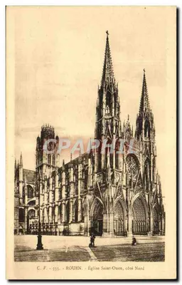Rouen - Igreja de São Ouen, lado Norte — G. F. - 335