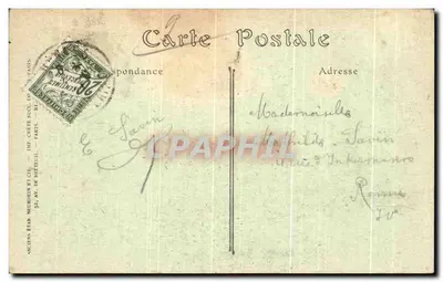Les Sables-d'Olonne — Hotel Oceania i Zasypiska — NDHOT. — Rewers