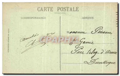 Rouen — Stara budowa z XV wieku, Rue St-Romain — C.P. 315 — Rewers