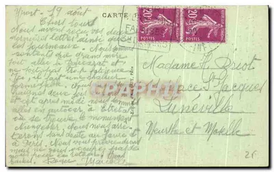 Étretat — Pomnik Nungessera i Coli — dzieło architekta Louisa Rey, rzeźbiarzy Descatoire i Petit — Rewers