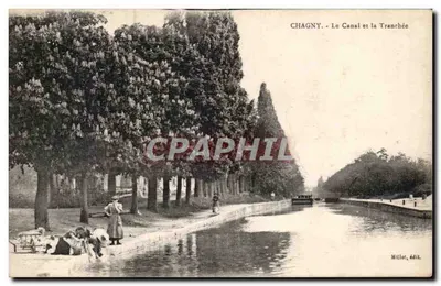 Chagny - O Canal e a Tranchée — Millot, editora