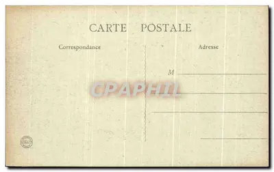 Montceau-les-Mines — Stadhuis — Rue Carnot — B.F., Parijs — Achterkant
