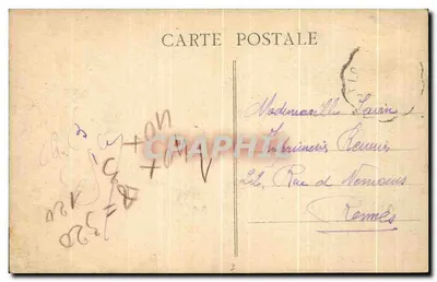 Cherbourg - Quai de Caligny et la Montagne du Roule — éditeur Collection A. B., Cherbourg, n° 32 — Verso