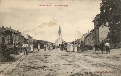 Emberménil — Vue intérieure — Bastien, lib. - Edit. Lunéville