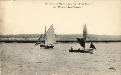 Pescadores no Estuário — De Rouen ao Havre a bordo do "Félix-Faure" — Editor BPD, n°22