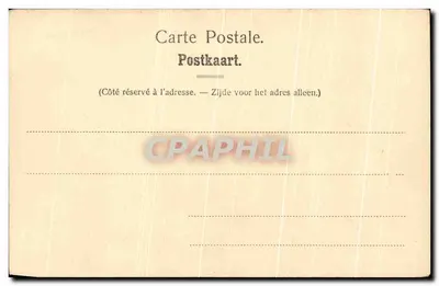 Campo de batalha de Waterloo — A fazenda da Haie-Sainte — Nels, Bruxelas, Série 11 No. 101 — Verso