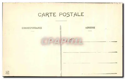Les Hautes-Pyrénées — Skoczek Garet lub Gripp — Wydawca: La Poste (nr 355) — Rewers