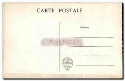 Palácio de Fontainebleau — O Gabinete da Abdicação — Coleção Artística L.M. — Verso