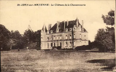 St-JEAN-sur-MAYENNE - O Castelo da Canção — Editor: A. Thigouil, Bourgon (Mayenne)
