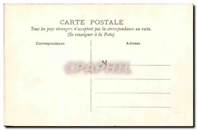 Mayenne — Bazylika i Zamek — A. Chevrinais, fot., Mayenne — Rewers