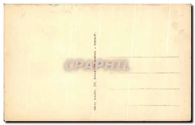 São Luís, Rei da França — Estátua do século XIII — Hélio Weibel, Paris, N°1 — Verso