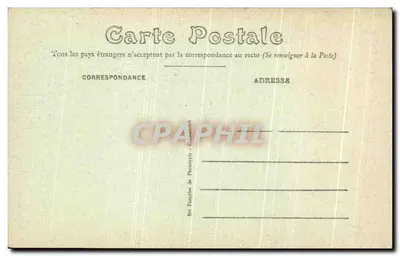 Le Mans — Statua generała Chanzy — Wydanie N. G. N° 23 — Rewers