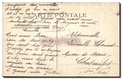 LE HAVRE — Beeld van Augustin Normand — E.P.D. — Achterkant