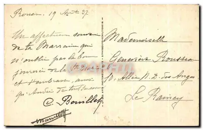 Rouen — Katedra św. Maclou — wydawca Cap — Rewers