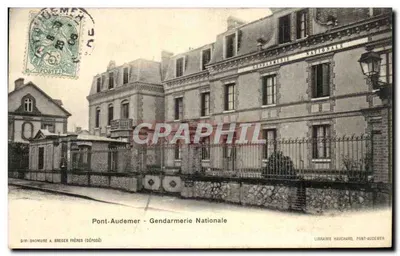 Pont-Audemer - Gendarmeria Nacional — SIMI-BROMURE & BREGER FRÈRES (DÉPOSÉ) — LIBRAIRIE HAUCHARD, PONT-AUDEMER