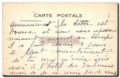 Yport (Seine-Inf) — La Roch' du Raté — Yport (Seine-Inf) — La Roch' du Raté — N° 14 — Verso