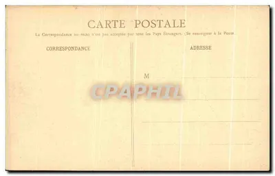 Palácio de Justiça — Fachada Place Verdrel — C.V. 418 - ROUEN — Verso