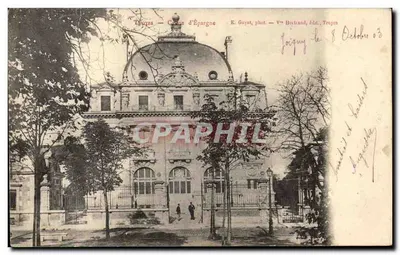Troyes — Caisse d'Épargne — E. Guyot, phot. — V° Bertrand, édit. Troyes