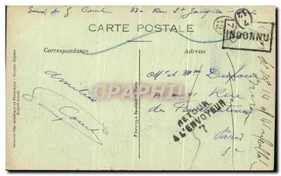 Montlhéry (S.-et-O.) — La Torre tiene 6 pisos — Paul Allorge, Serie R 14 — Reverso
