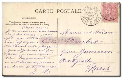 La Côte pierreuse pod śniegiem — Okolice Rouen — Boisguillaume — La C.P.A. — Rewers