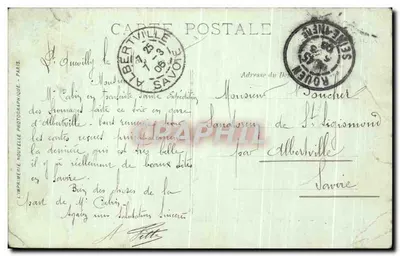Rouen — Ogólny widok i Saint-Ouen — LL. — Rewers