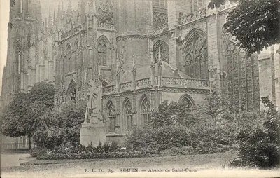 Rouen — Abside de Saint-Ouen — P. L. D. 35