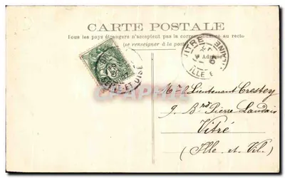 Tours — Catedral — Portal Sul — G.B. 51, editor Bernard Bazin — Verso