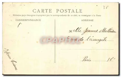 Le Mans — Puente sobre el Huisne — Editor desconocido, n.º 13 — Reverso