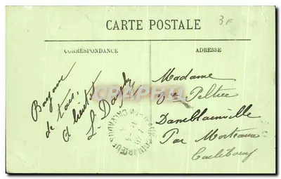 Le Mans — Widok na Huisne — LL. — Nr 103 — Rewers