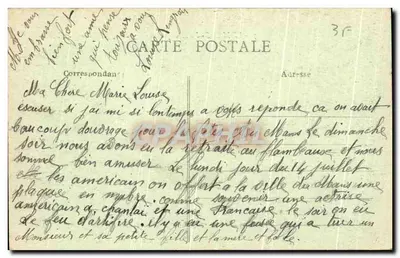 Le Mans - Palacio de Justicia - Agauche, escalera de la Visitation — Fot. A. Dolbeau, Le Mans — Reverso