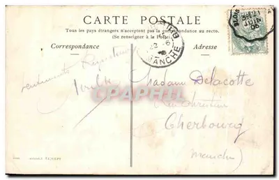 Castelo de Blois, Ala de Francisco I — Fachada Externa — Péricat Libraire, Tours — Verso