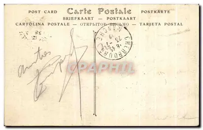 Castelo de BLOIS (Ala de Luís XIII) — A Estátua de Luís XII — ND. Fot. — Verso