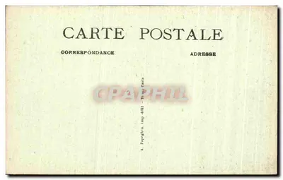 Blois - O Castelo - Cariatide Le Mendiant - A.P. — Verso