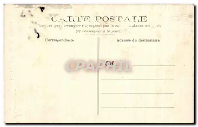 Mondoubleau (Loir-et-Cher) — A Torre Inclinada (século XI) — Ed. H. Lecomte — Verso