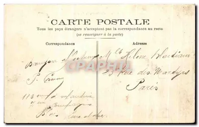 Blois — Faubourg de Vienne — uitgever Chanchereau, n°58 — Achterkant