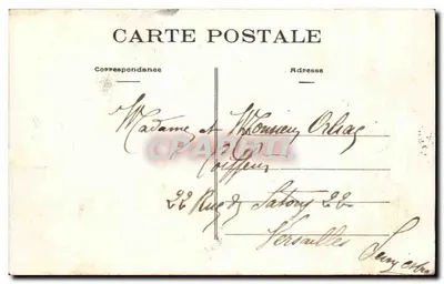 Saint-Amand-Montrond (Cher) — La Rue Nationale — editore sconosciuto — Verso