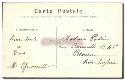 Bourré — Castelo de Wallagon — Verso