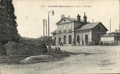 Lamotte-Beuvron (L.-et-C.) — A Estação — Poyet, editor, n° 515